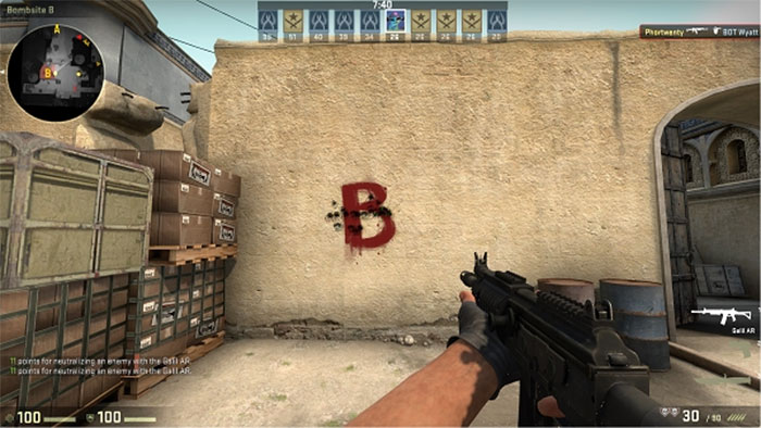 How to Strafe-Shoot in Counter-Strike: Global Offensive Practice 2 Strafe