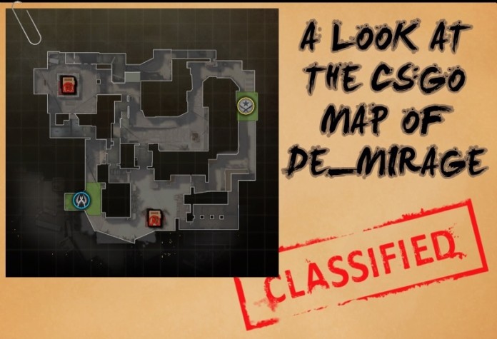 A Look at the Map de_mirage in Counter-Strike